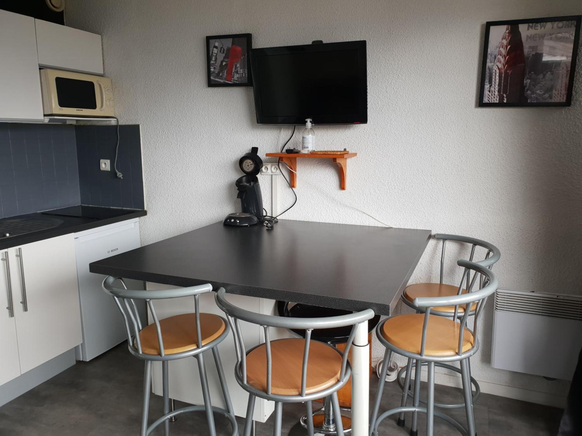 شقة Studio 4/5 Couchages Puy Saint Vincent 1600 بوي-سانت-فينسينت المظهر الخارجي الصورة